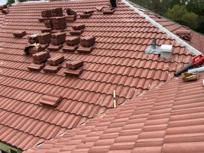 New Tile Roof Installation